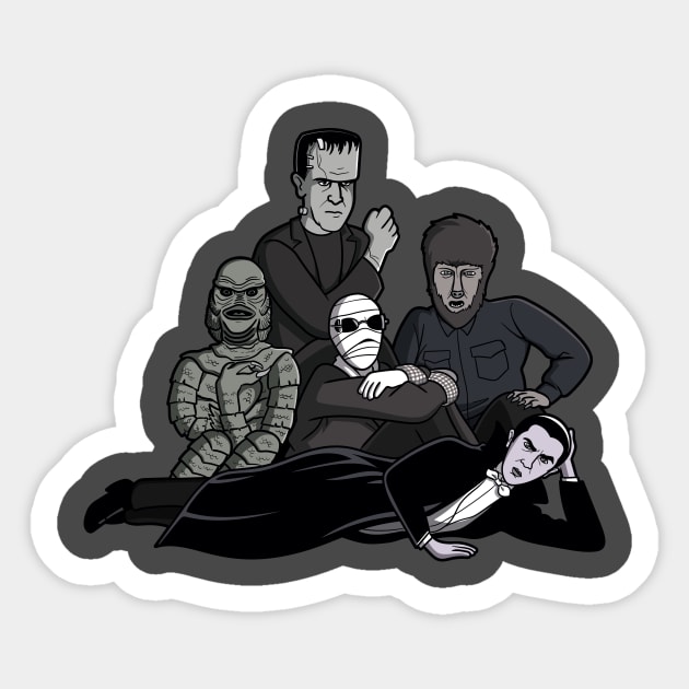 The Monsters Club Sticker by jasesa